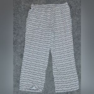 Cacique Pajama Pants with Festive Christmas Light Pattern 18/20